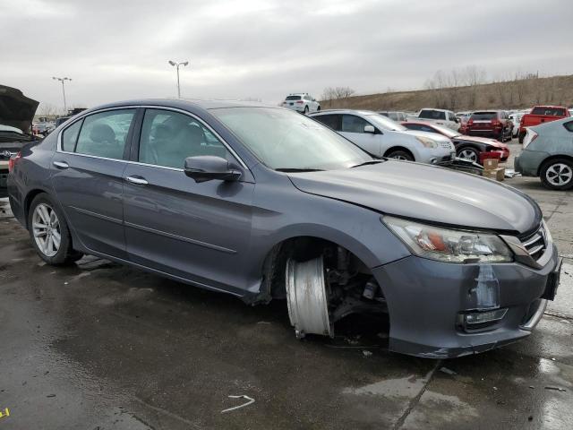 1HGCR3F92DA018852 - 2013 HONDA ACCORD TOURING GRAY photo 4