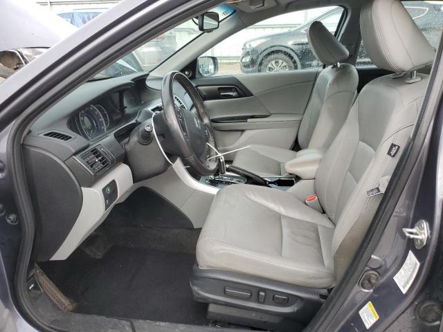 1HGCR3F92DA018852 - 2013 HONDA ACCORD TOURING GRAY photo 7