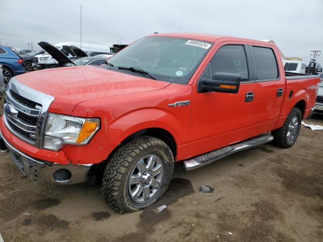 1FTFW1EFXDKD47809 - 2013 FORD F150 SUPERCREW RED photo 1