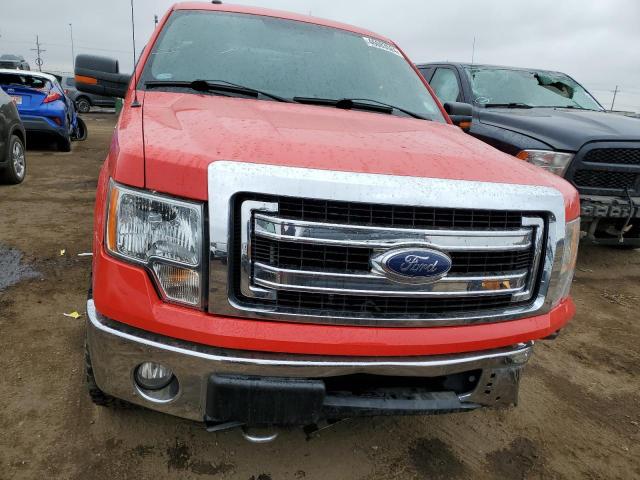 1FTFW1EFXDKD47809 - 2013 FORD F150 SUPERCREW RED photo 5