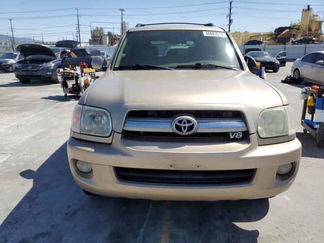 5TDZT38A55S257981 - 2005 TOYOTA SEQUOIA LIMITED BEIGE photo 5