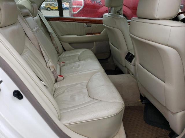 JTHBN30F120055865 - 2002 LEXUS LS 430 WHITE photo 10