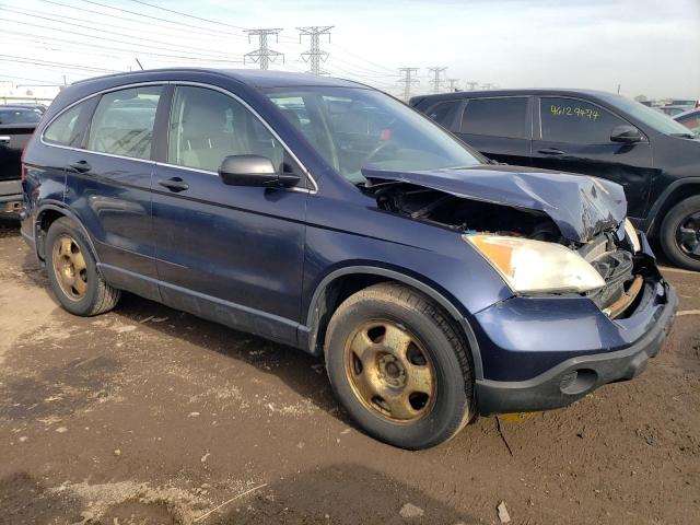 JHLRE48318C019779 - 2008 HONDA CR-V LX BLUE photo 4