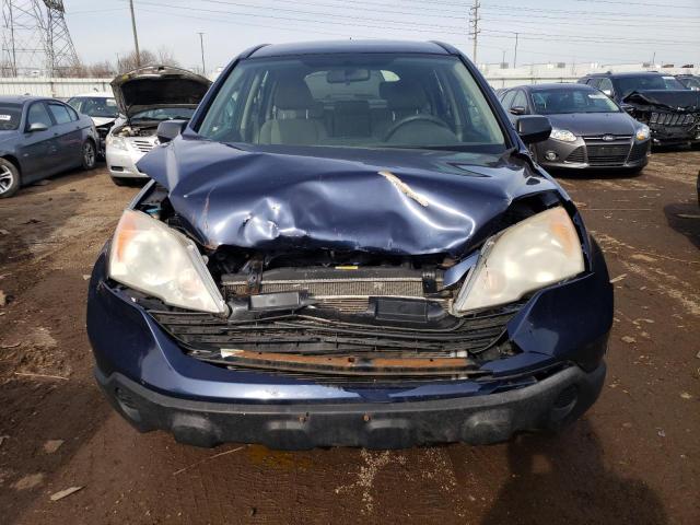 JHLRE48318C019779 - 2008 HONDA CR-V LX BLUE photo 5