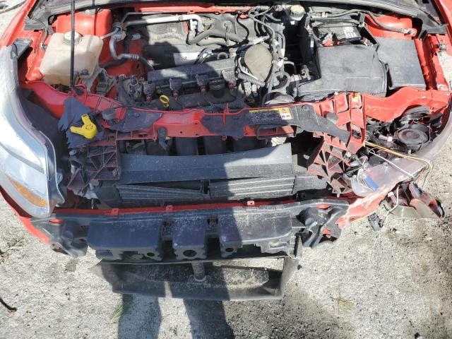 1FADP3F28DL327232 - 2013 FORD FOCUS SE RED photo 11