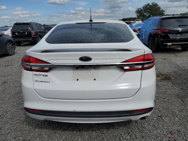 3FA6P0G76HR403118 - 2017 FORD FUSION S WHITE photo 6