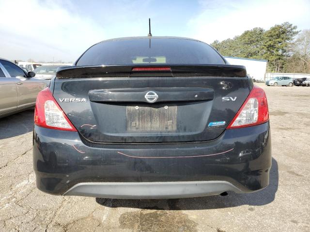 3N1CN7AP1FL872530 - 2015 NISSAN VERSA S BLACK photo 6