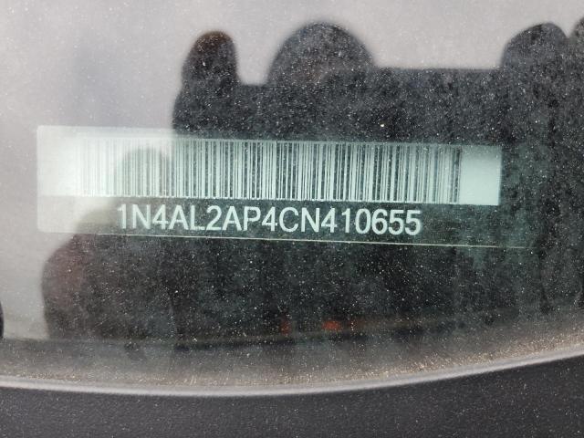 1N4AL2AP4CN410655 - 2012 NISSAN ALTIMA BASE SILVER photo 12