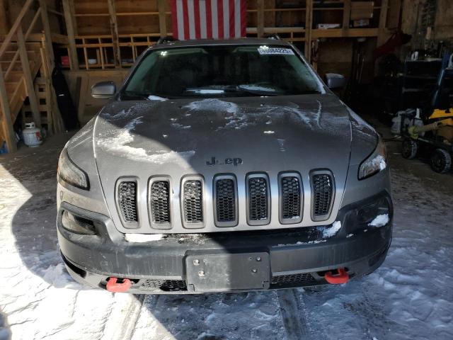 1C4PJMBX7JD525385 - 2018 JEEP CHEROKEE TRAILHAWK GRAY photo 5