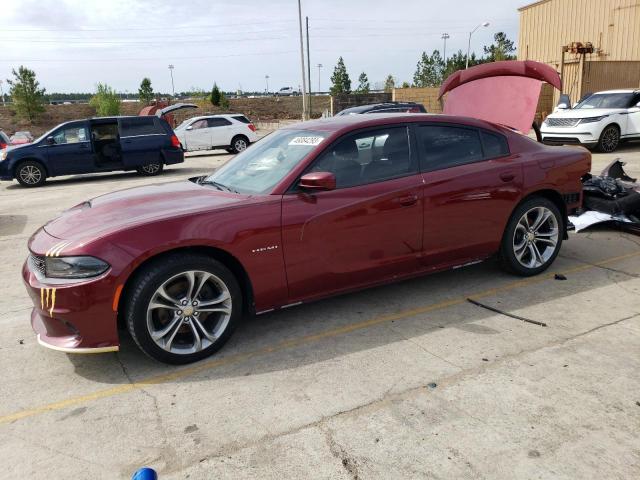 2C3CDXCT6LH199494 - 2020 DODGE CHARGER R/T BURGUNDY photo 1