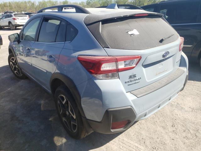 JF2GTAJC9JH265265 - 2018 SUBARU CROSSTREK LIMITED BLUE photo 2