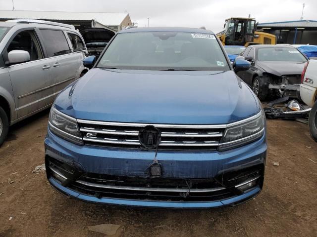 3VV4B7AX2KM062940 - 2019 VOLKSWAGEN TIGUAN SEL PREMIUM BLUE photo 5