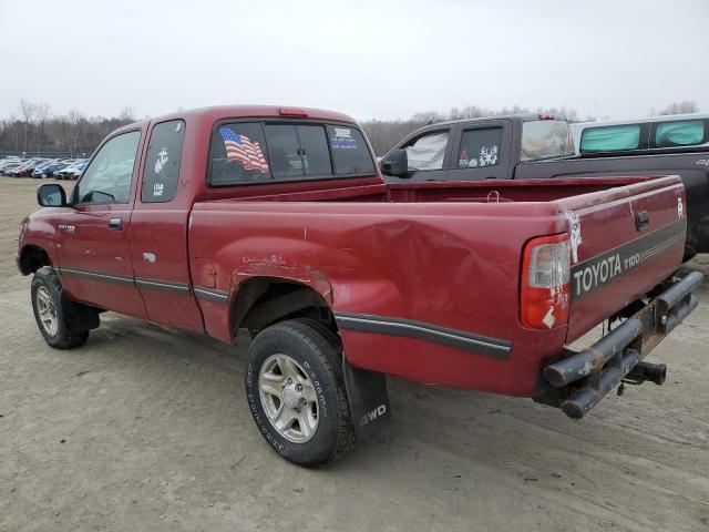 JT4UN24DXW0056497 - 1998 TOYOTA T100 XTRACAB SR5 RED photo 2