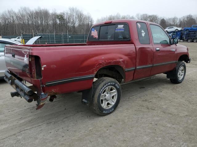 JT4UN24DXW0056497 - 1998 TOYOTA T100 XTRACAB SR5 RED photo 3