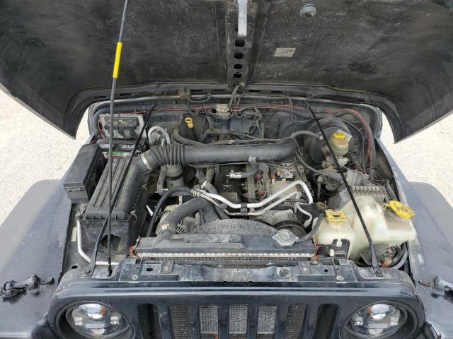 1J4FA39S93P372004 - 2003 JEEP WRANGLER COMMANDO BLACK photo 11