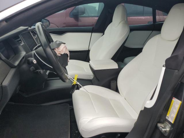 5YJSA1E26JF285490 - 2018 TESLA MODEL S ნაცრისფერი ფოტო 7