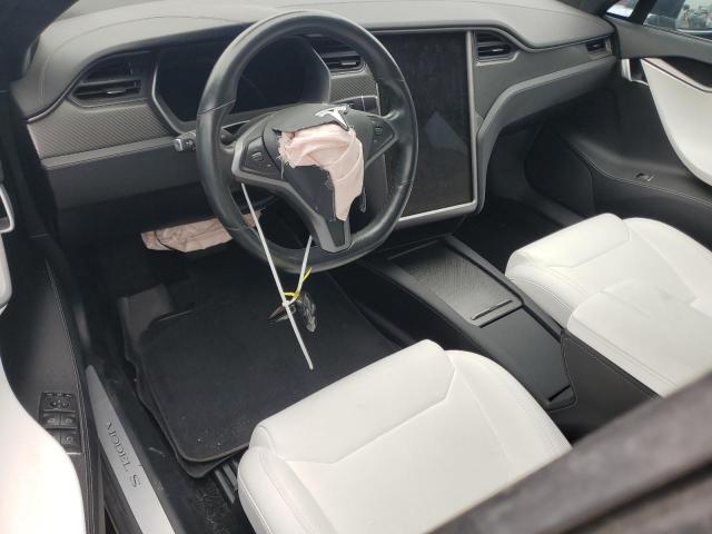 5YJSA1E26JF285490 - 2018 TESLA MODEL S ნაცრისფერი ფოტო 8