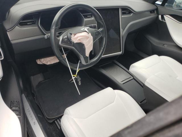 5YJSA1E26JF285490 - 2018 TESLA MODEL S GRAY photo 8