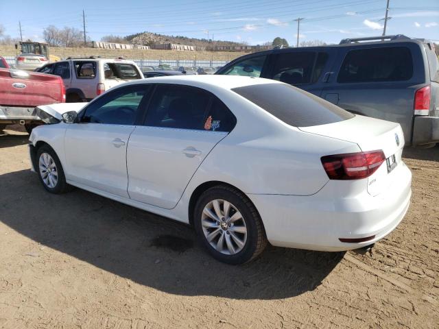 3VW2B7AJ8HM369178 - 2017 VOLKSWAGEN JETTA S WHITE photo 2