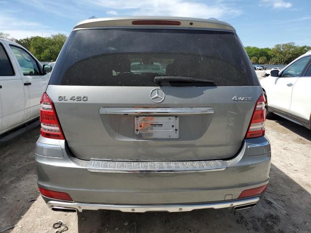 4JGBF7BE0AA558804 - 2010 MERCEDES-BENZ GL 450 4MATIC GRAY photo 6