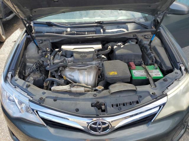 4T4BF1FK8CR179733 - 2012 TOYOTA CAMRY BASE GREEN photo 11