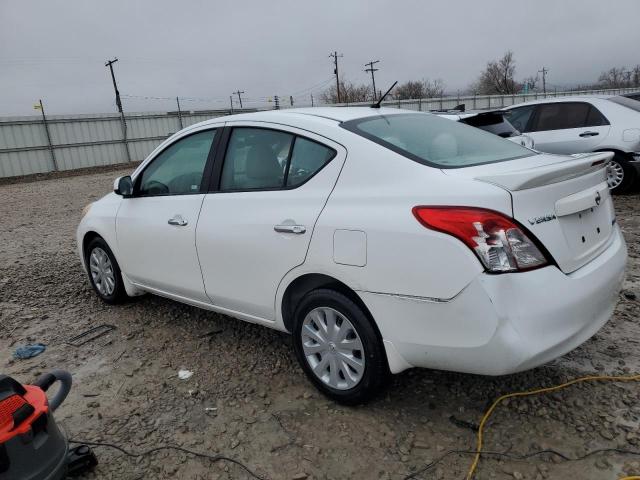 3N1CN7AP4DL853239 - 2013 NISSAN VERSA S WHITE photo 2