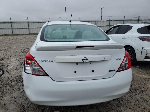 3N1CN7AP4DL853239 - 2013 NISSAN VERSA S WHITE photo 6