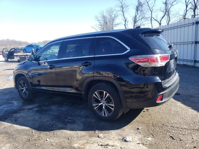 5TDJKRFH2GS503410 - 2016 TOYOTA HIGHLANDER XLE BLACK photo 2