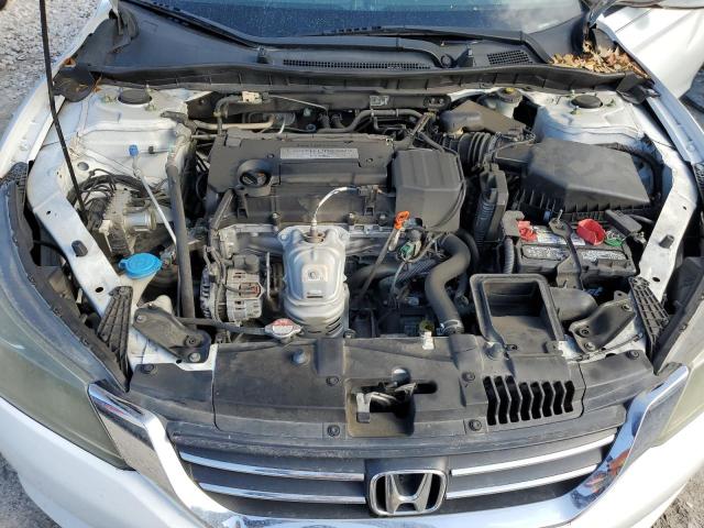 1HGCR2F38EA125573 - 2014 HONDA ACCORD LX WHITE photo 11