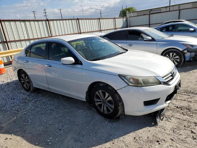 1HGCR2F38EA125573 - 2014 HONDA ACCORD LX WHITE photo 4