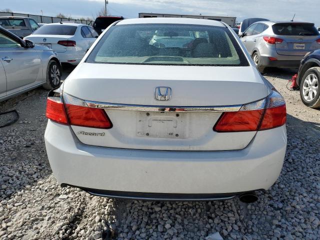 1HGCR2F38EA125573 - 2014 HONDA ACCORD LX WHITE photo 6