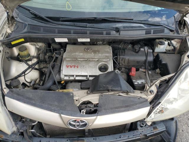 5TDZA23C76S580925 - 2006 TOYOTA SIENNA CE GOLD photo 12