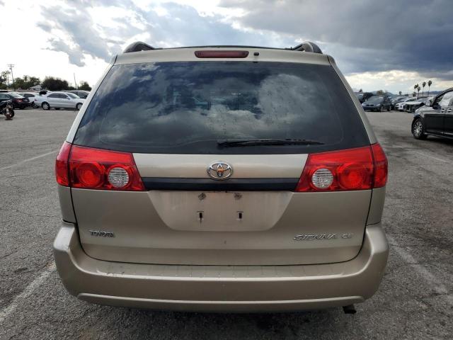 5TDZA23C76S580925 - 2006 TOYOTA SIENNA CE GOLD photo 6