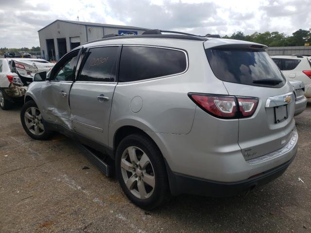 1GNKVJKD5GJ329093 - 2016 CHEVROLET TRAVERSE LTZ SILVER photo 2