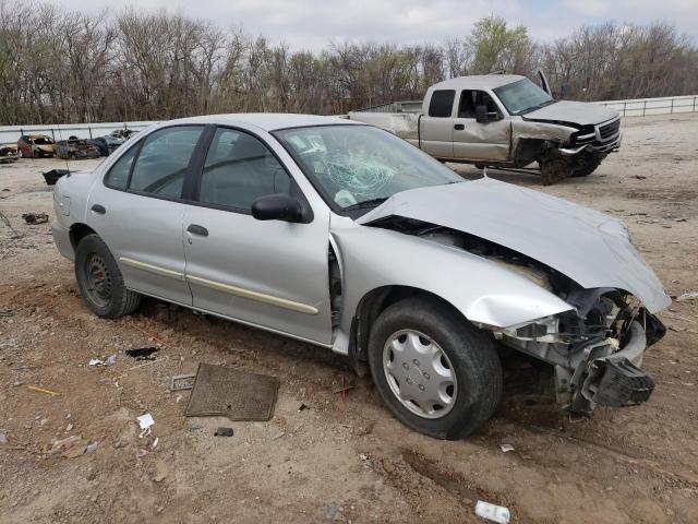 1G1JC524127200493 - 2002 CHEVROLET CAVALIER BASE SILVER photo 4