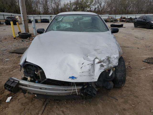 1G1JC524127200493 - 2002 CHEVROLET CAVALIER BASE SILVER photo 5