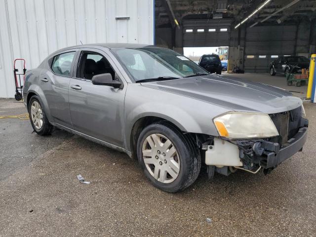 1C3CDZAB8CN128732 - 2012 DODGE AVENGER SE GRAY photo 4