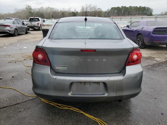 1C3CDZAB8CN128732 - 2012 DODGE AVENGER SE GRAY photo 6