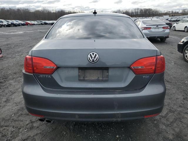 3VWLL7AJ1BM098005 - 2011 VOLKSWAGEN JETTA TDI CHARCOAL photo 6