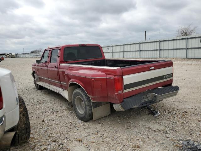 1FTJW35F9TEB67112 - 1996 FORD F350 RED photo 2