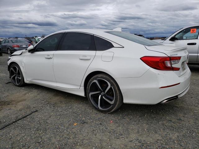 1HGCV2F39LA030366 - 2020 HONDA ACCORD SPORT WHITE photo 2