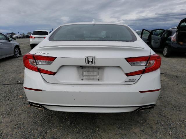 1HGCV2F39LA030366 - 2020 HONDA ACCORD SPORT WHITE photo 6