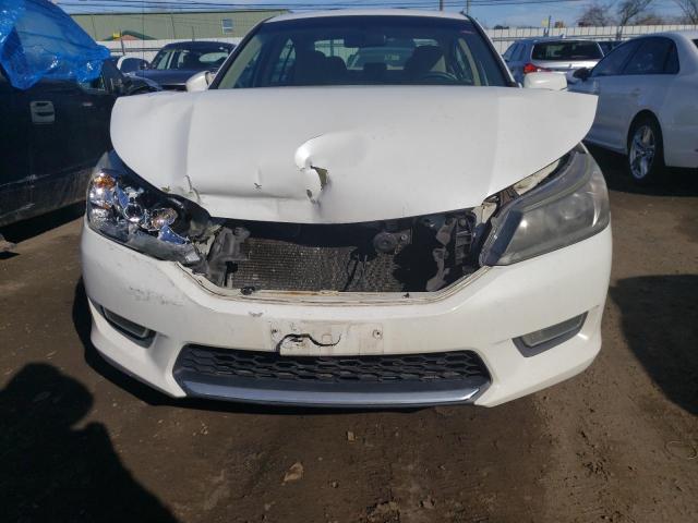 1HGCR2F71DA006006 - 2013 HONDA ACCORD EX WHITE photo 5