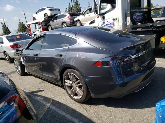 5YJSA1E16FF118612 - 2015 TESLA MODEL S Մոխրագույն լուսանկար 2