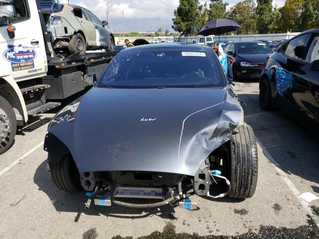 5YJSA1E16FF118612 - 2015 TESLA MODEL S Մոխրագույն լուսանկար 5