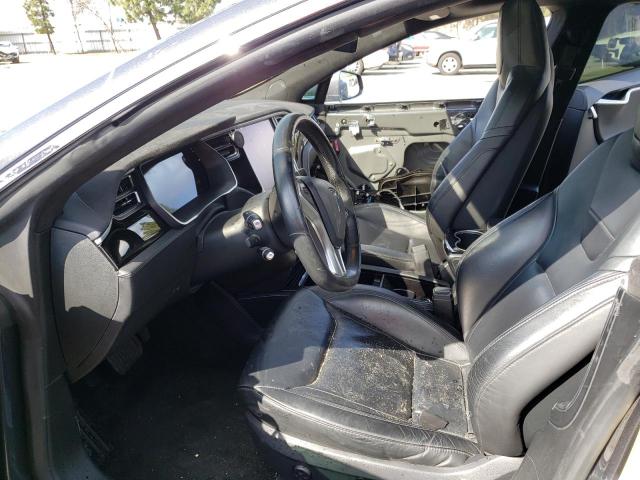 5YJSA1E16FF118612 - 2015 TESLA MODEL S Մոխրագույն լուսանկար 7