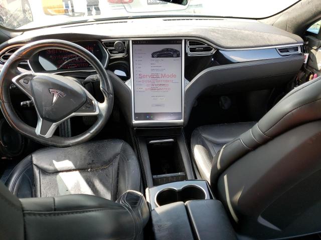 5YJSA1E16FF118612 - 2015 TESLA MODEL S Մոխրագույն լուսանկար 8