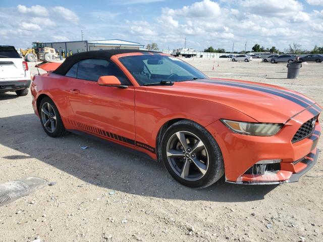 1FATP8EM1F5352024 - 2015 FORD MUSTANG ORANGE photo 4