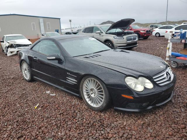 WDBSK74F23F031261 - 2003 MERCEDES-BENZ SL 55 AMG BLACK photo 4