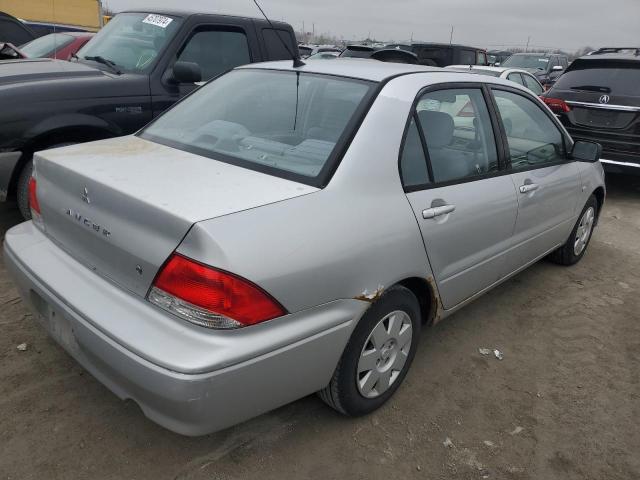 JA3AJ26E82U065544 - 2002 MITSUBISHI LANCER ES SILVER photo 3